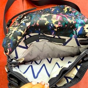 Cross body multicolour bag from Lululemon